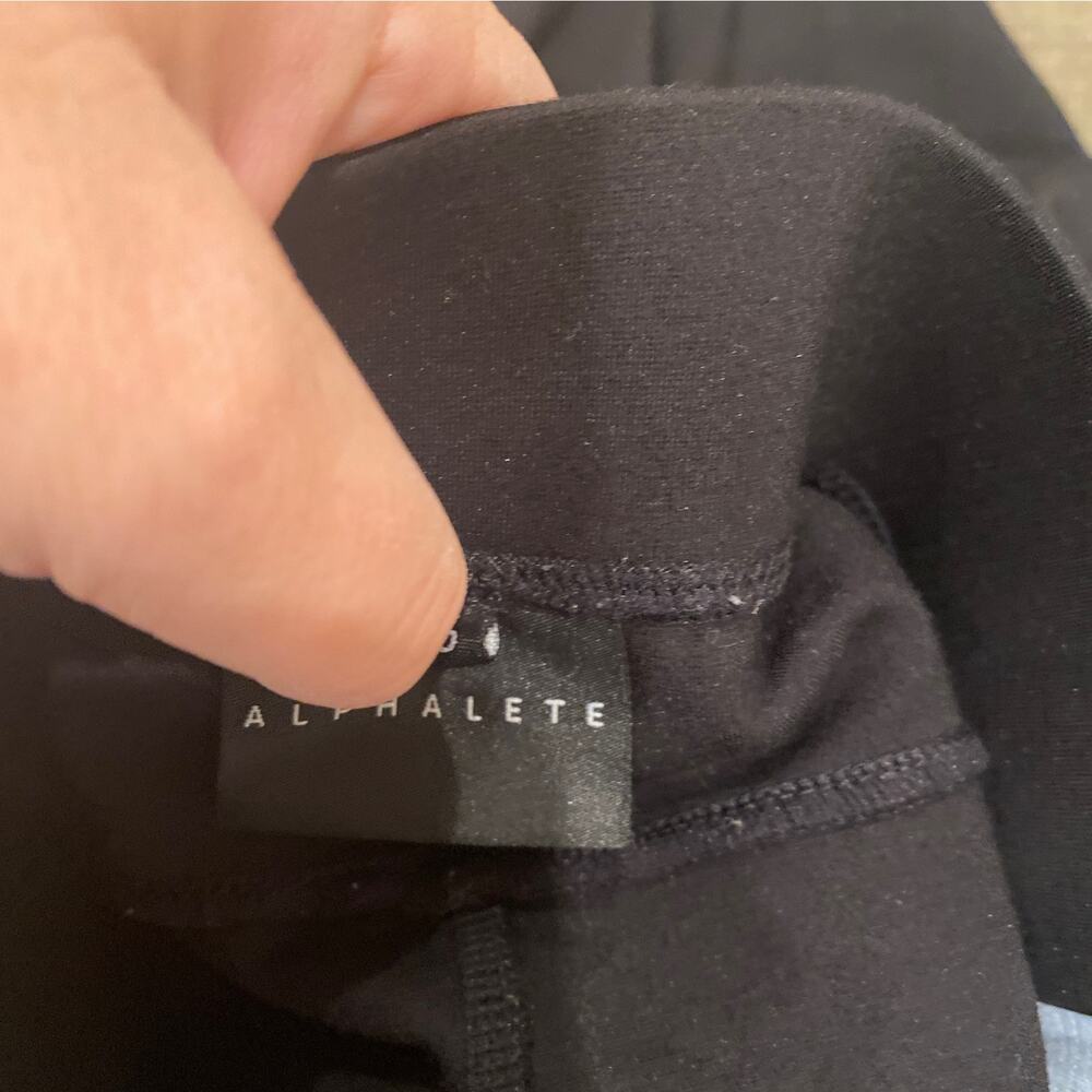 Alphalete Black Legging Joggers size Women Small - Picture 4 of 5